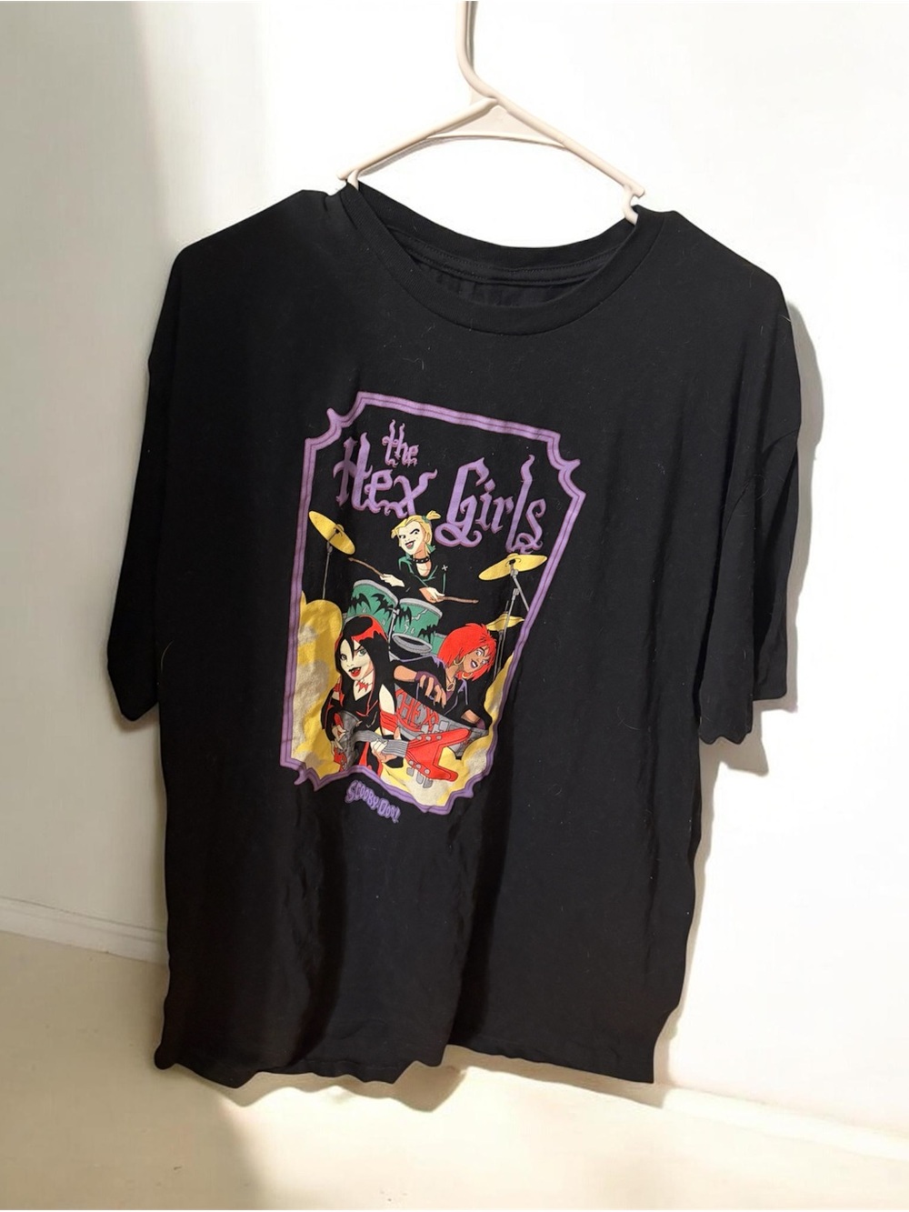 The Hex Girls Black Graphic Band Tee